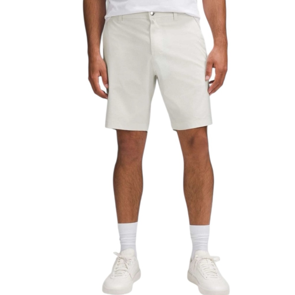 Lululemon ABC Classic-Fit Shorts Bone Cream Beige